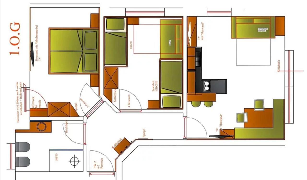 Haughof Apartement Laerchenweide Verano Exterior foto